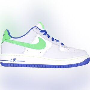 Nike AF1 “slime green” sz 5.5 Y